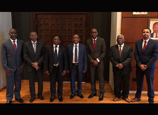 Visit to the Governor of the Bank of Tanzania